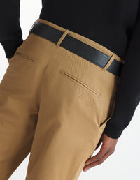 Pantalon chino avec broderie - Chino Beige