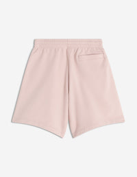 Oversized shorts with crest - Pink Clay