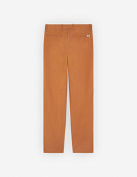 Pleated casual trousers - Tobacco