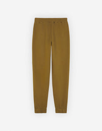 Bold Fox Head sweatpants with patch - Khaki Green