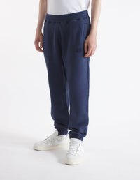 Track trousers with crest - Ink Blue