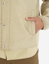 Bold Fox Head long sleeve quilted jacket - Canvas