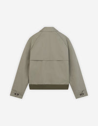 Bold Fox Head jacket with patch - Pebble