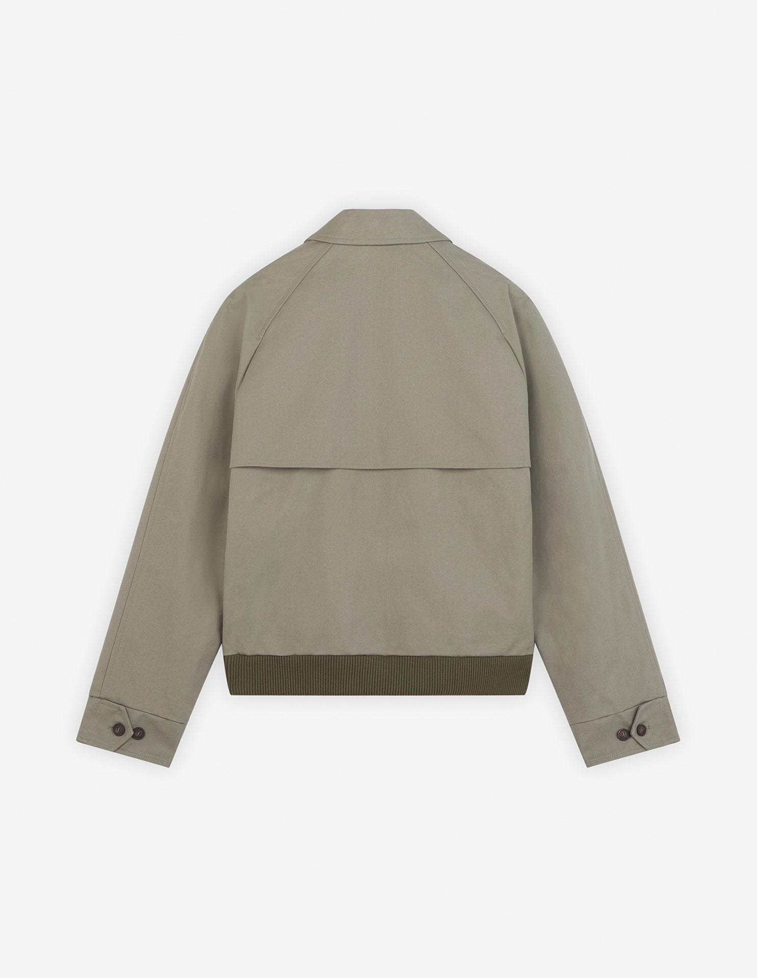 Bold Fox Head jacket with patch - Pebble