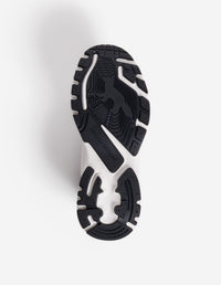 Sora mixed leather trainers - Silver & White