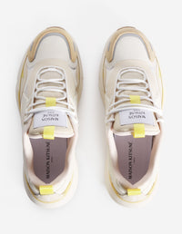 Low lace-up trainers - SunKiss Tournesol