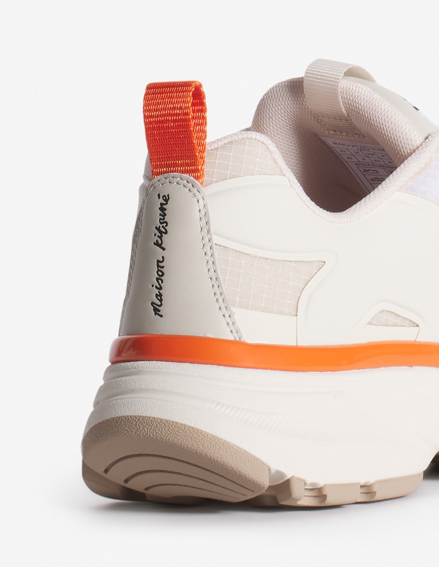 Sora logo trainers - Marigold Red & Paper