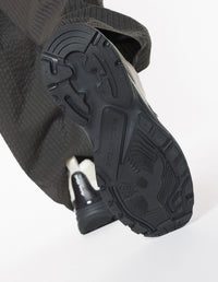 Sora low leather trainers - Black & White Bicolor