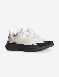 Sora low leather trainers - Black & White Bicolor