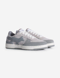 Baskets Chiru en cuir - Patina Grey & Sea Salt