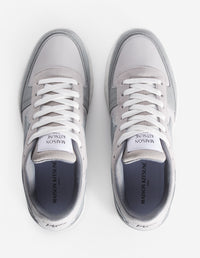 Chiru leather trainers - Patina Grey & Sea Salt