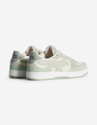 Chiru leather trainers - Court Green & Mint Ice