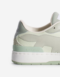 Chiru leather trainers - Court Green & Mint Ice