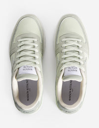 Chiru leather trainers - Court Green & Mint Ice