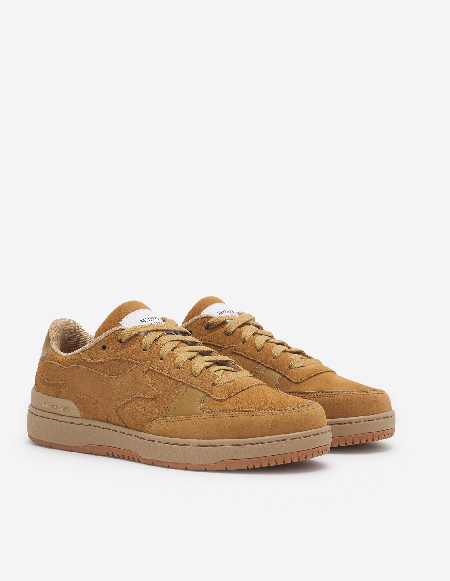 Chiru low leather trainers - Chino Beige