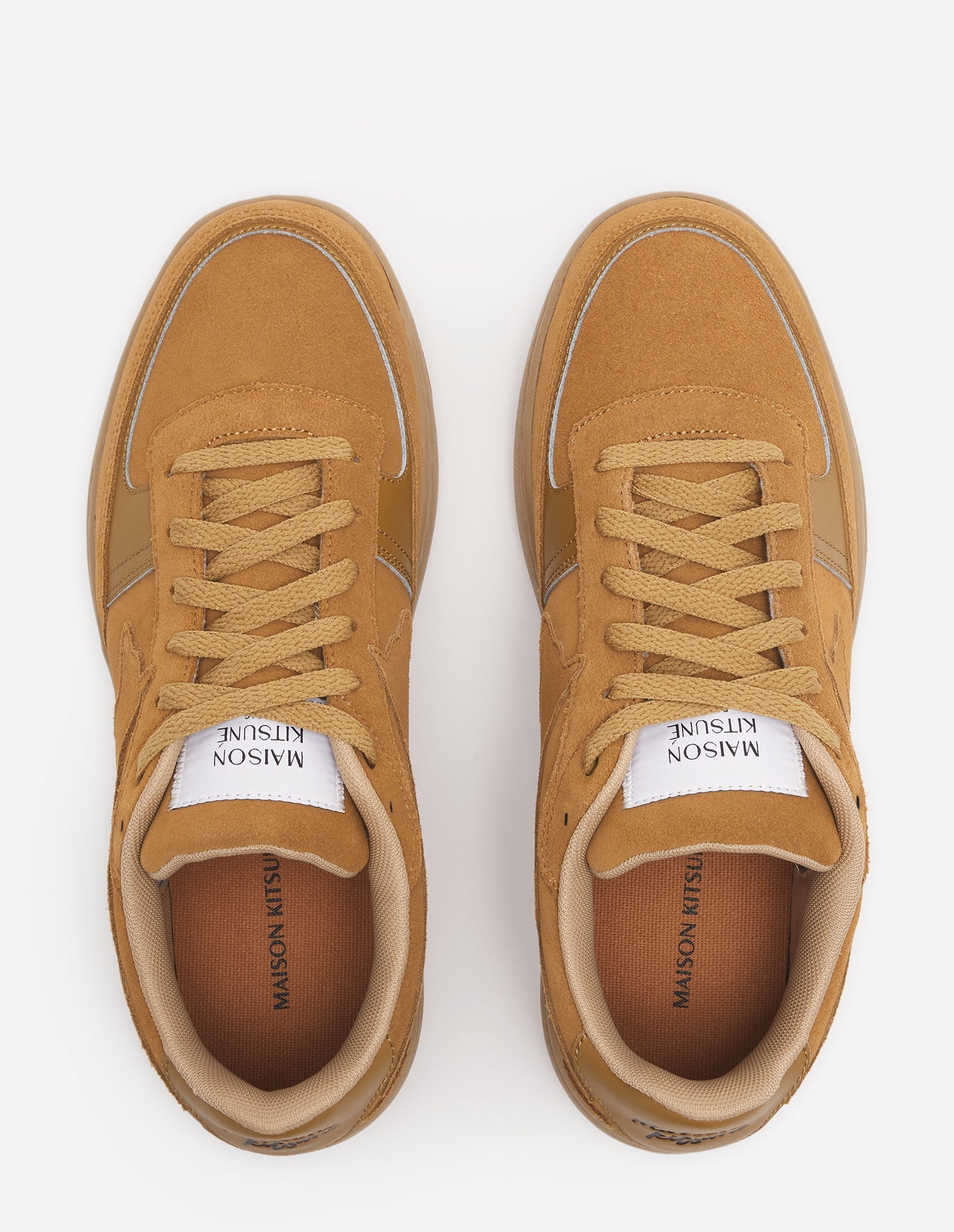 Chiru low leather trainers - Chino Beige