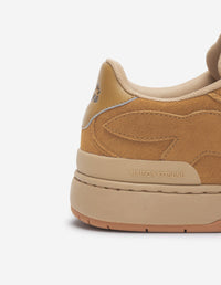 Chiru low leather trainers - Chino Beige