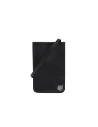 Leather shoulder bag - Black