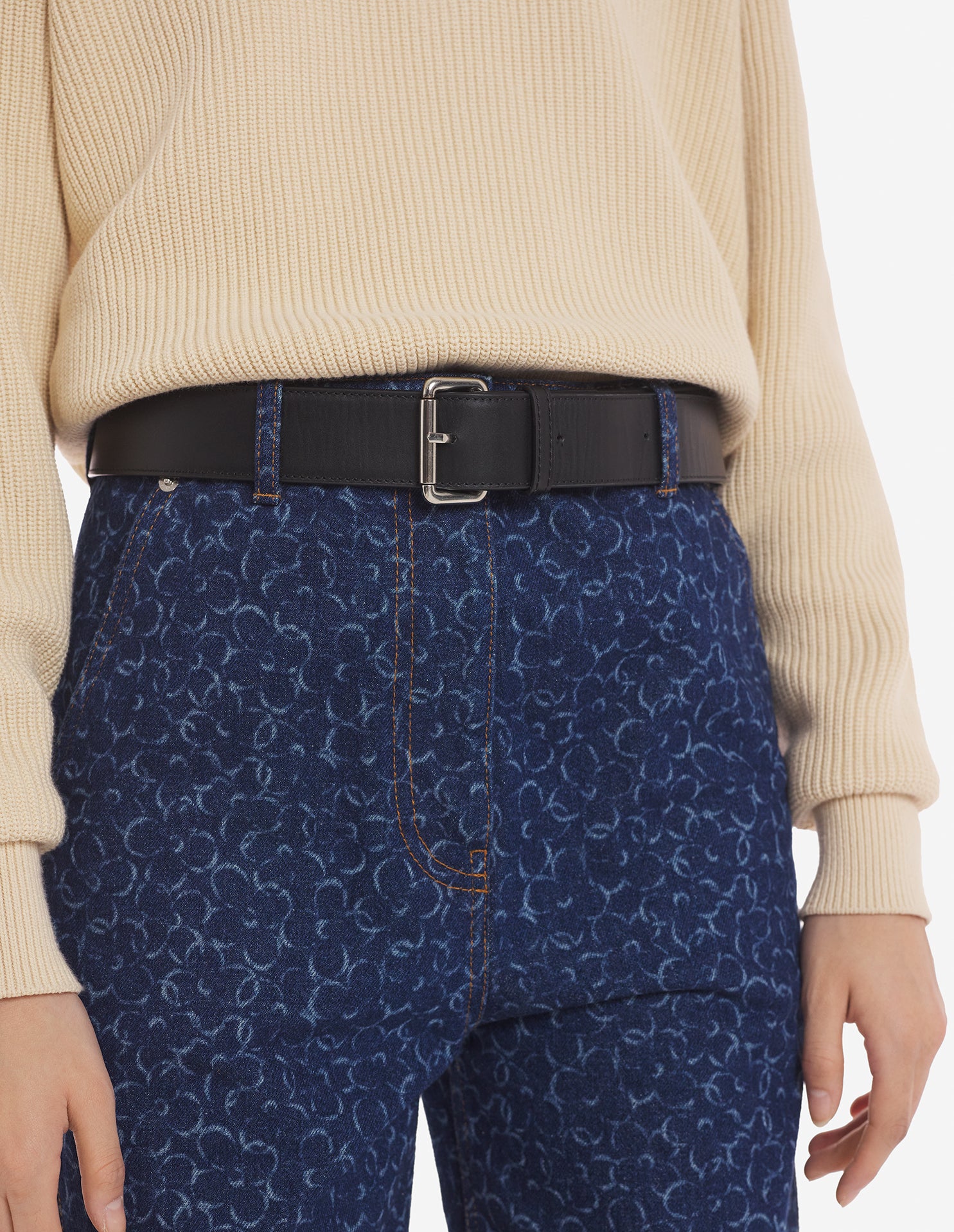 Fox Head Belt - Black