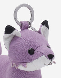 Fox Bag Charm - Lilac