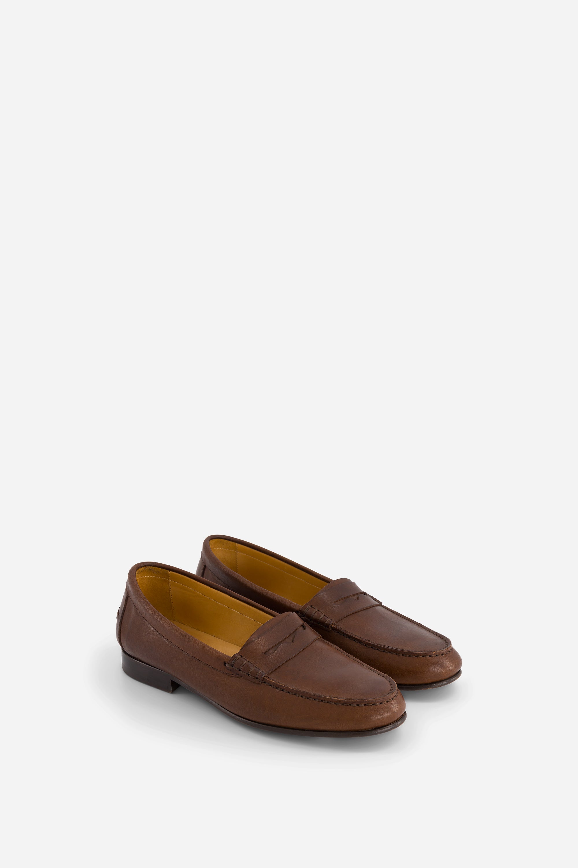 Mocassins Eton en cuir - Mogano