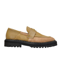 Mocassins Mia en cuir - Olive