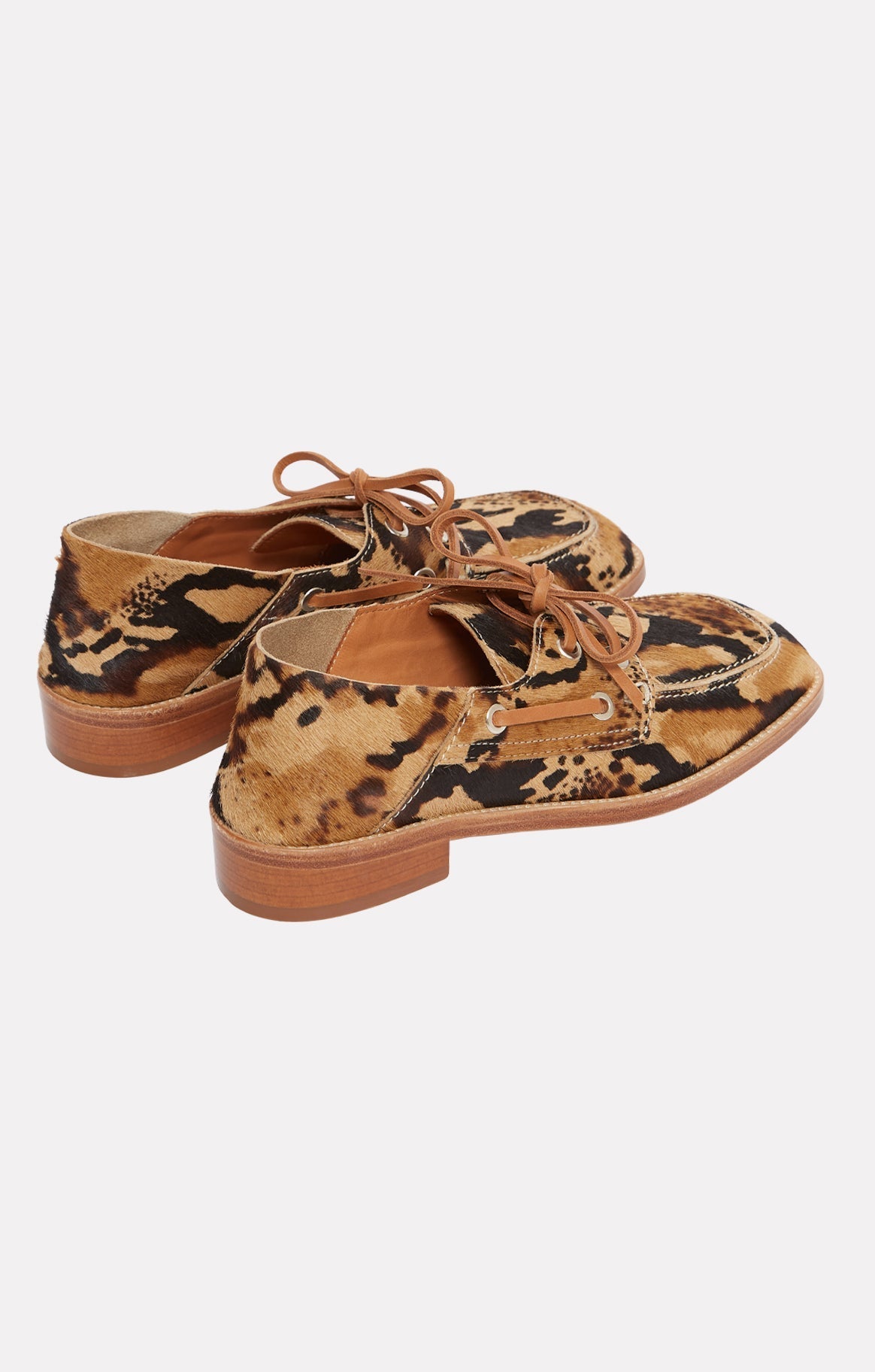 Rickie leather loafers - Animal