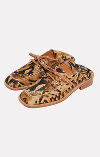 Rickie leather loafers - Animal