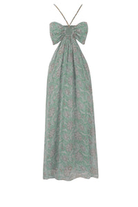 Robe à bretelles Loah - Aqua