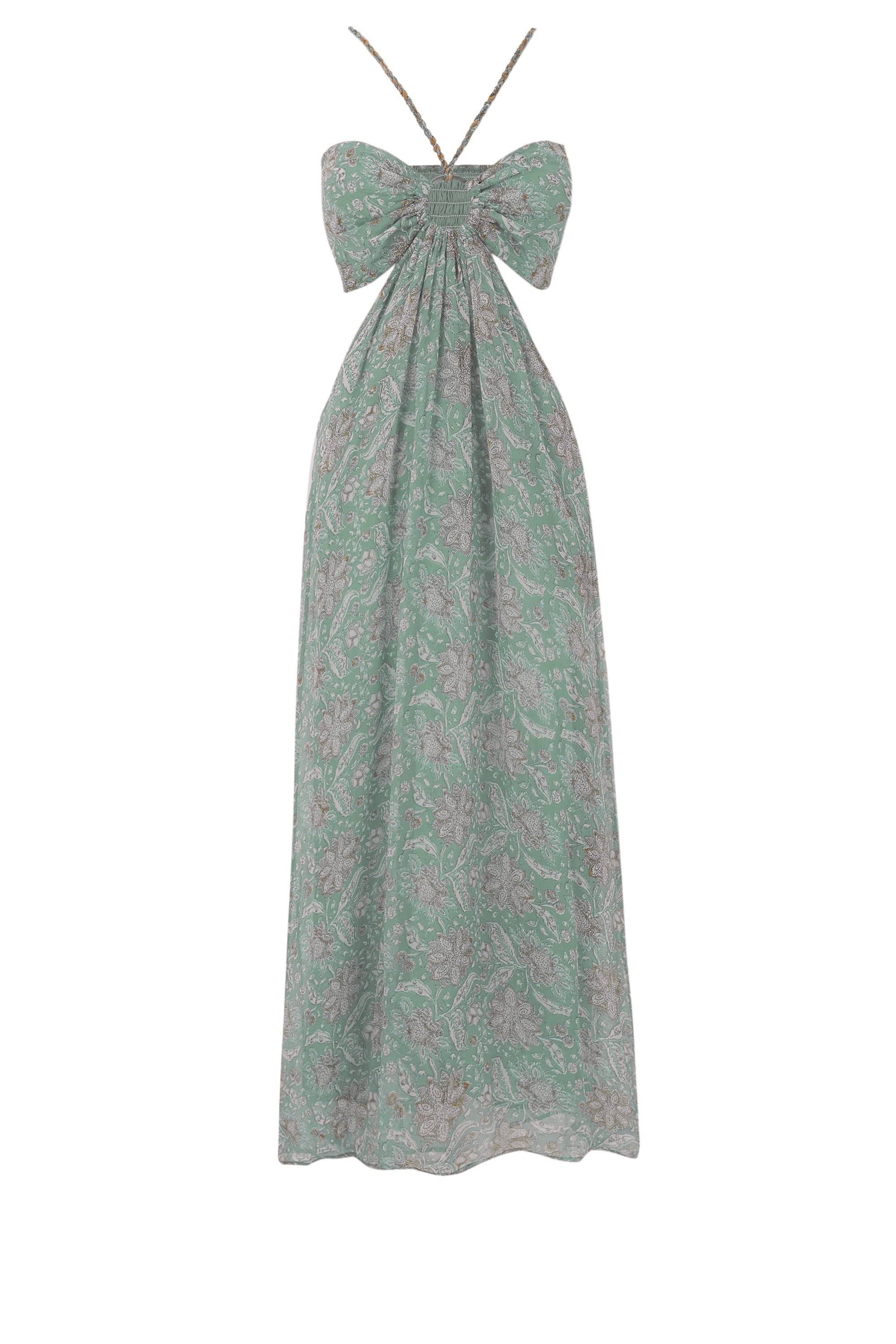 Robe à bretelles Loah - Aqua
