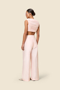 Peach / STRAIGHT LEG PANTS
