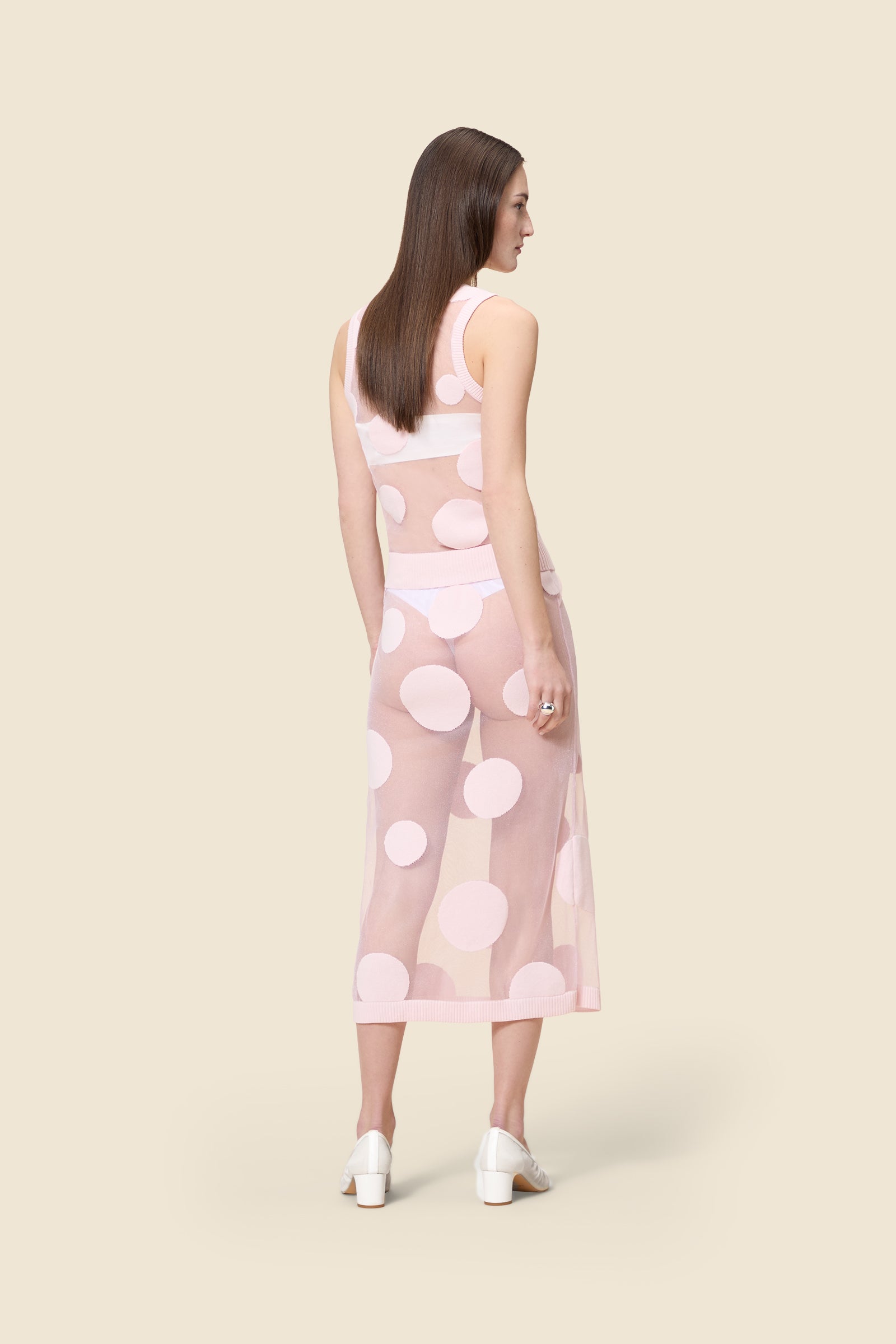 Pink / POLKADOT SKIRT