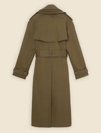 Khaki / MULTI LAYER TRENCHCOAT