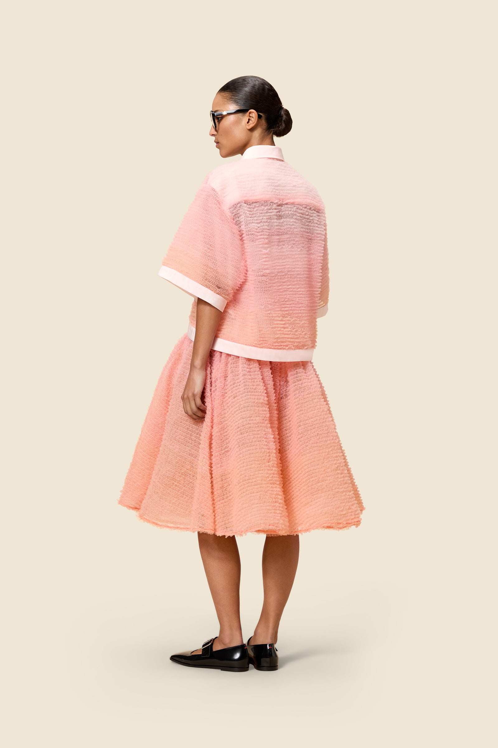Multi / DEGRADE TULLE TOP
