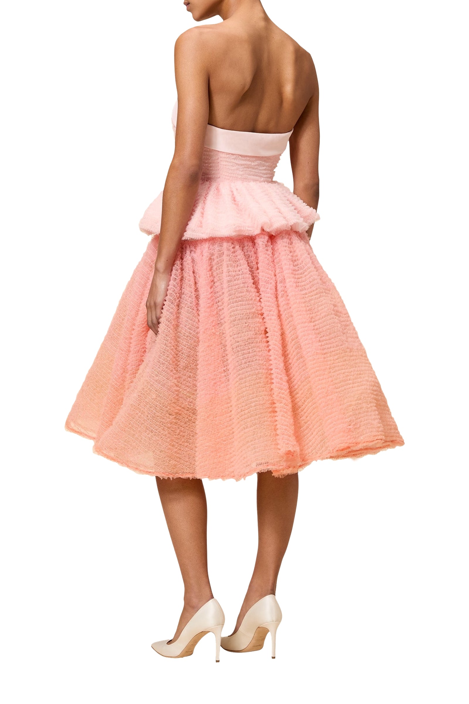 Caraco dégradé en tulle - Multi