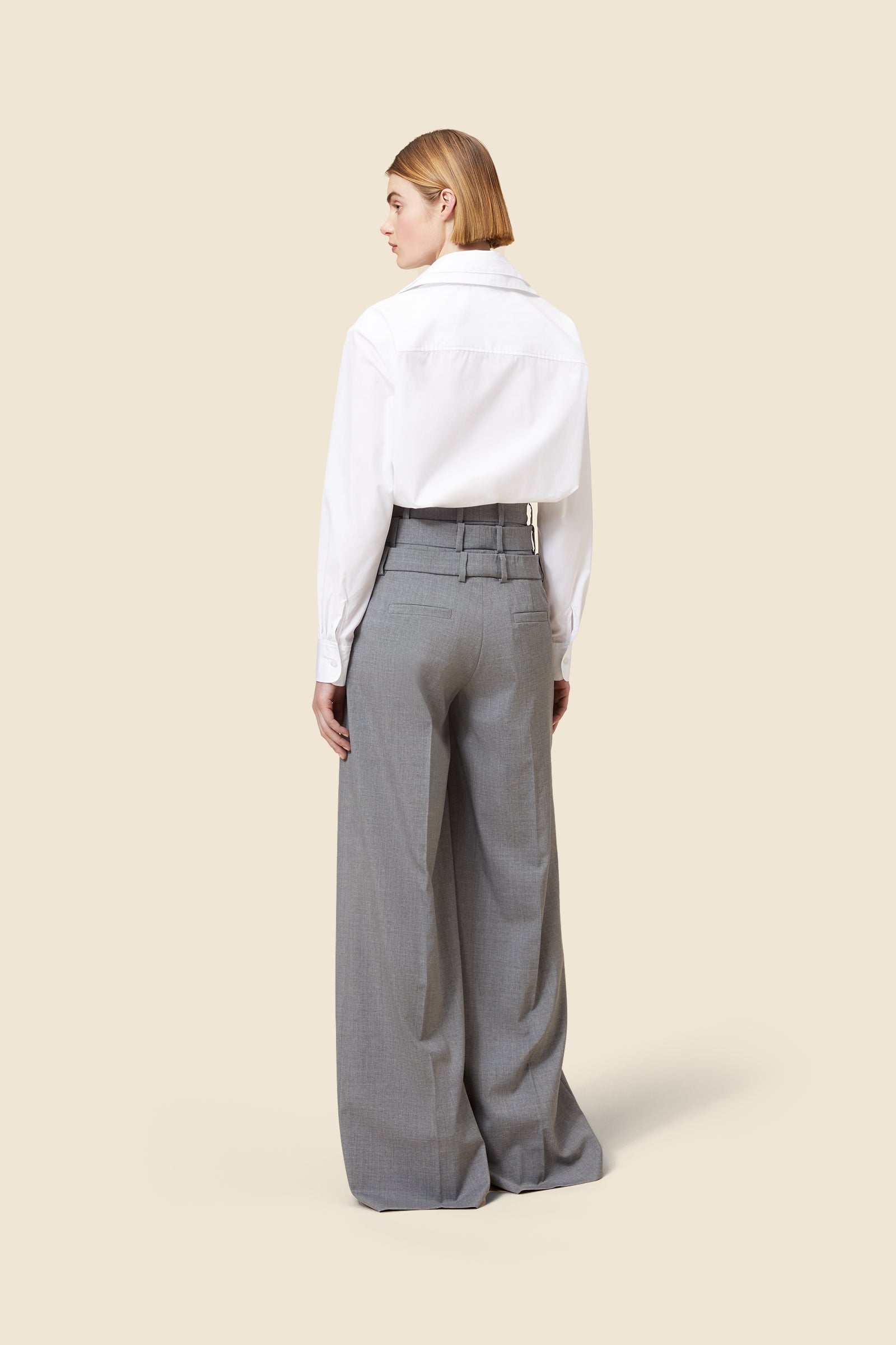 Grey / TRIPPLE LAYER TROUSERS