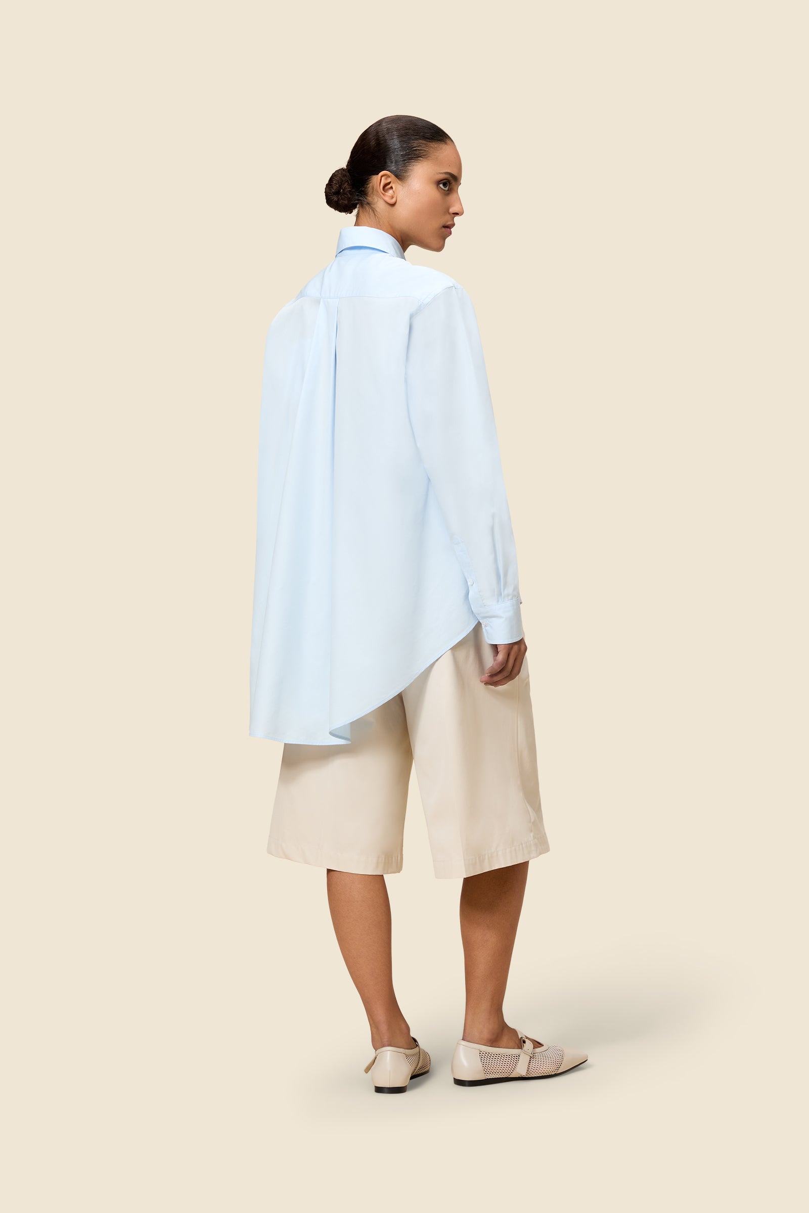 Light Blue / KNOTTED SHIRT