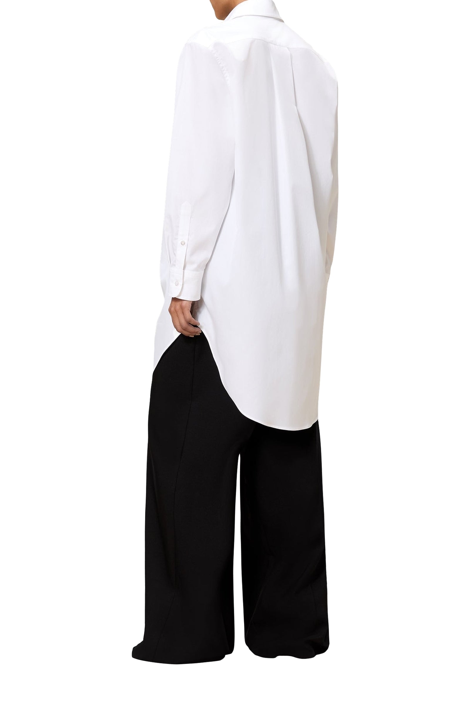 Chemise oversize - White