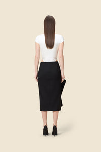 White / PLEATED BODY