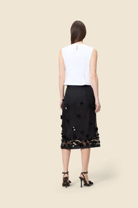 White / PLEATED BLOUSE