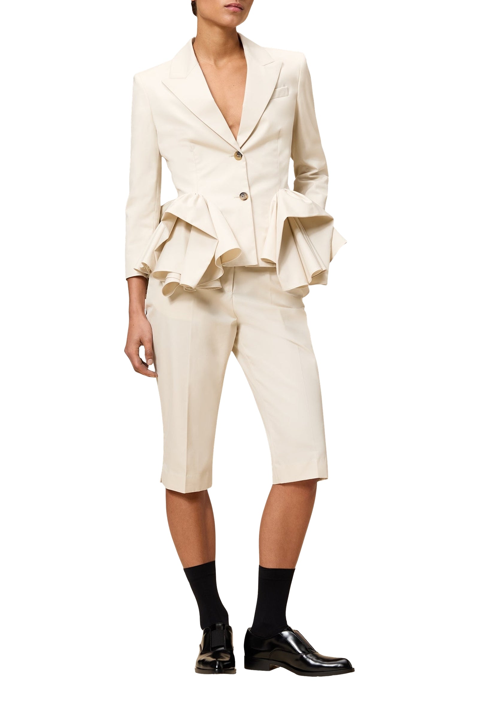 Blazer à plis - Stone