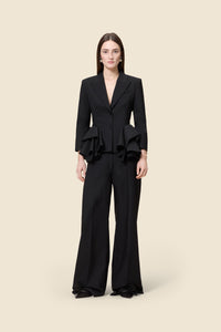 Black / TUCK UP BLAZER