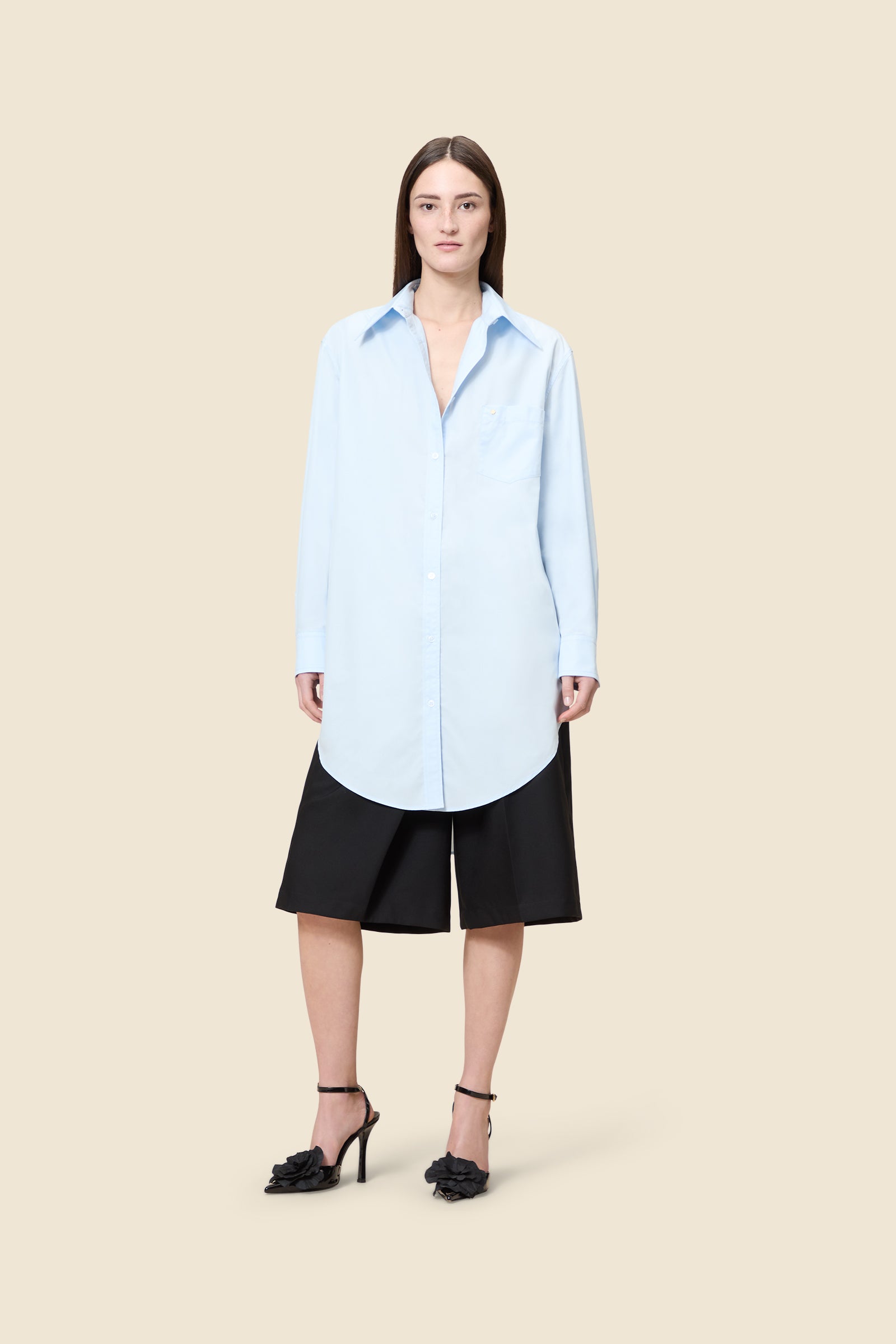 Light Blue / OVERSIZED SHIRT