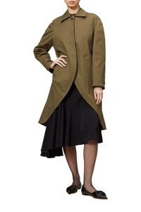 Trenchcoat volanté - Brown