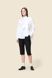 White / KNOTTED SHIRT