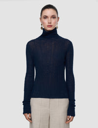 Indigo Top Maille - Indigo