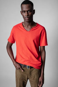T-shirt Monastir - Coquelicot