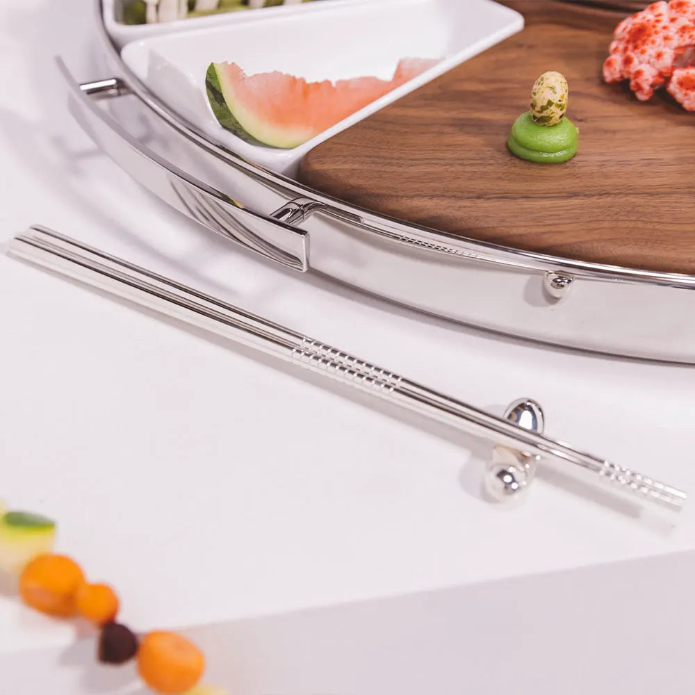 Universal chopsticks - Argent Plaqué
