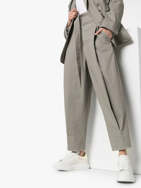 Sneakers à lacets en cuir - White Shock Pink