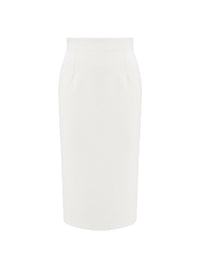 Jupe crayon ajustée - Light Ivory
